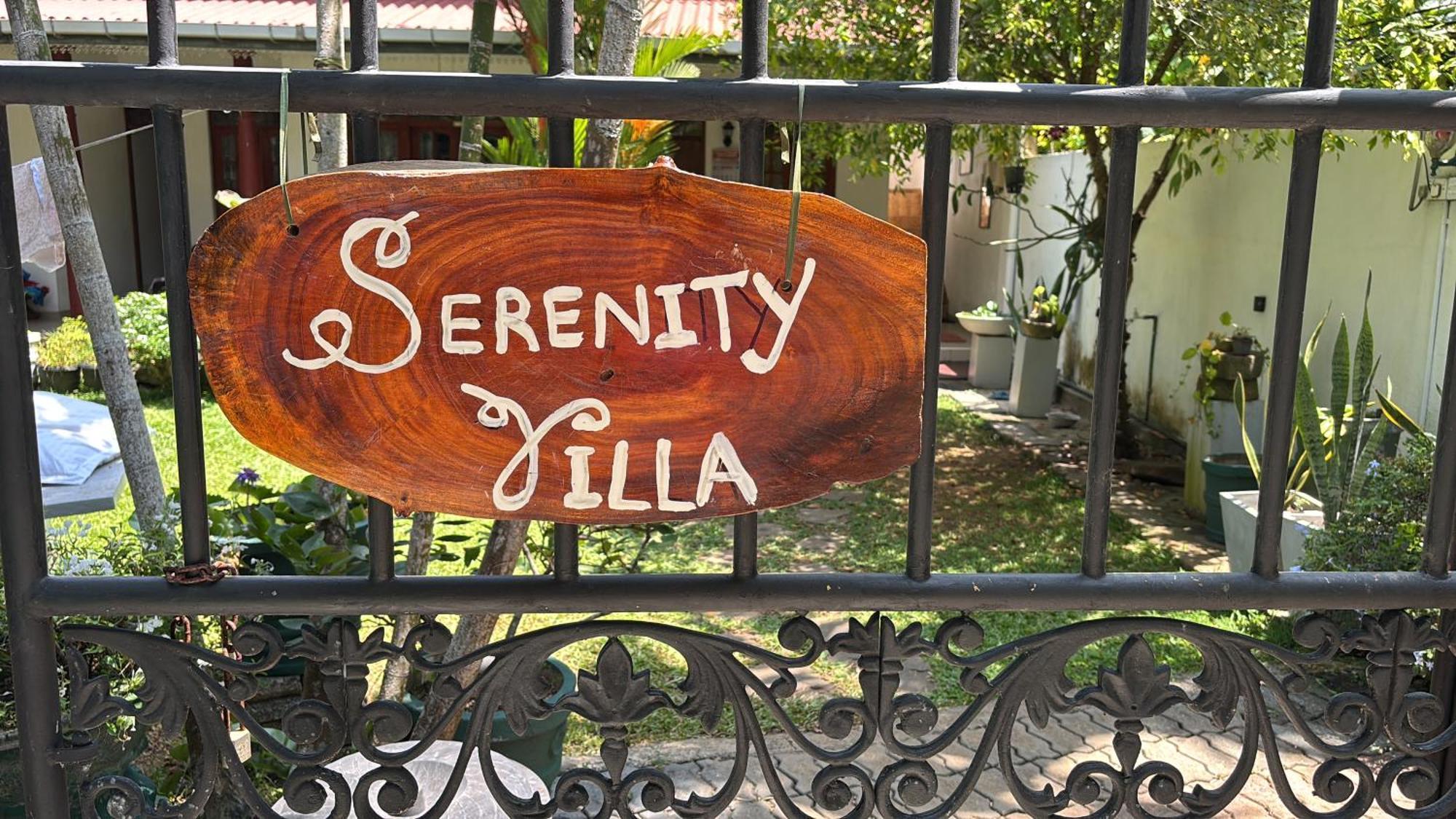 Serenity Villa Hikkaduwa Eksteriør billede